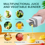 Portable Electric Juicing Cup with Digital Display