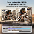 8K 60Hz HDMI 2.1 Switcher 3-in-1 Out with Remote Control