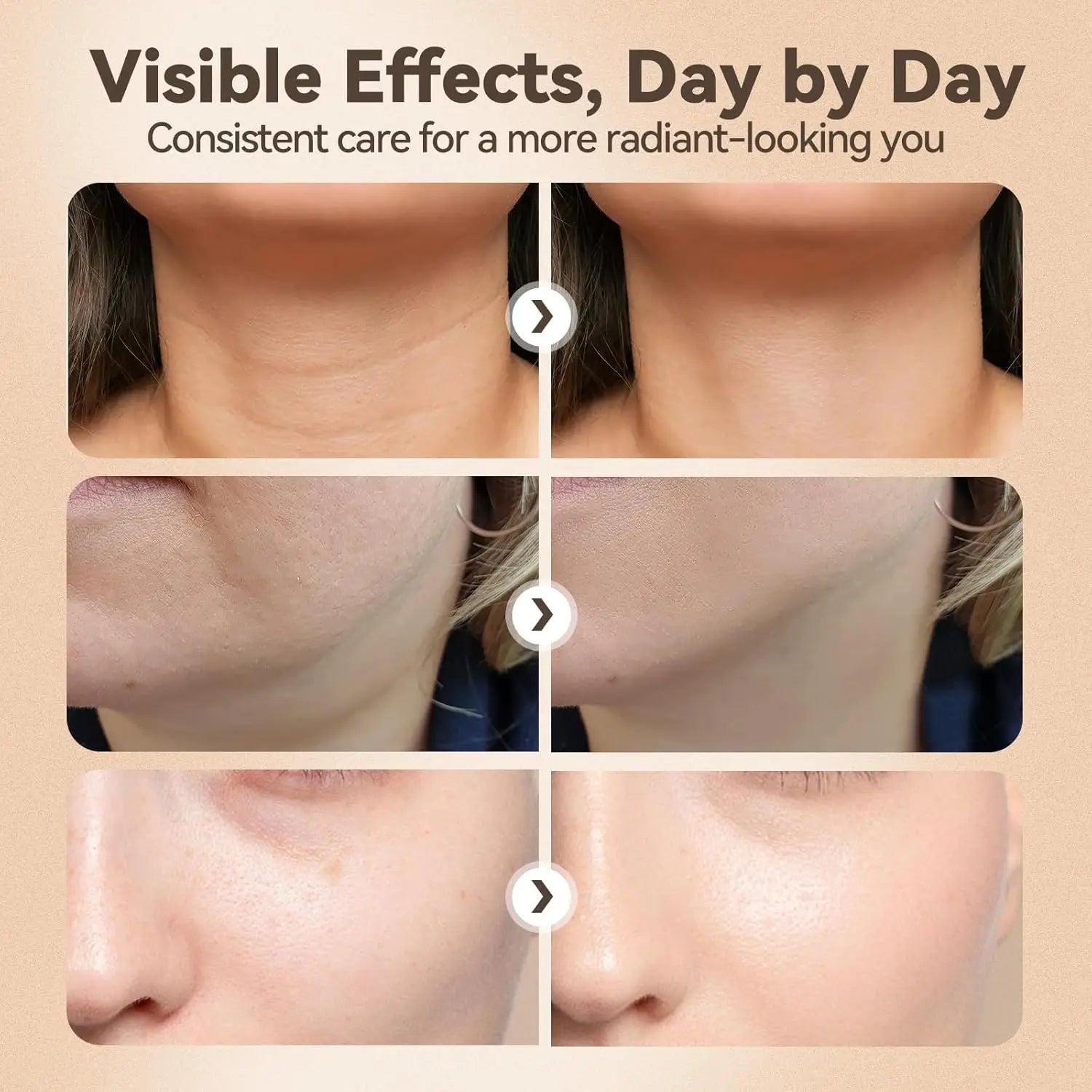3-in-1 LED Light Therapy Facial and Neck Sculpting Massager - 4
