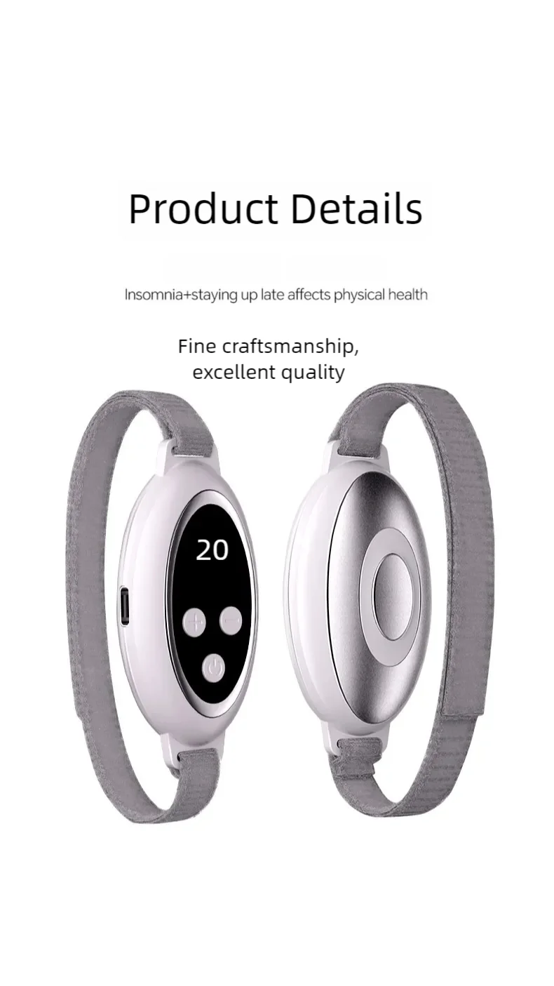 Microcurrent Handheld Sleep Aid Device for Insomnia and Anxiety