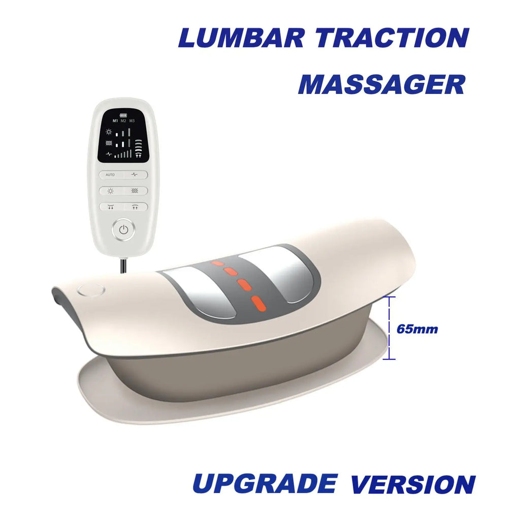 Electric Lumbar Traction Device for Back Pain Relief