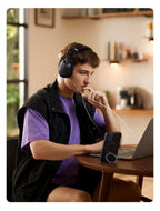 Wireless Noise Cancelling Headphones with Bluetooth 5.4 and 75H Battery