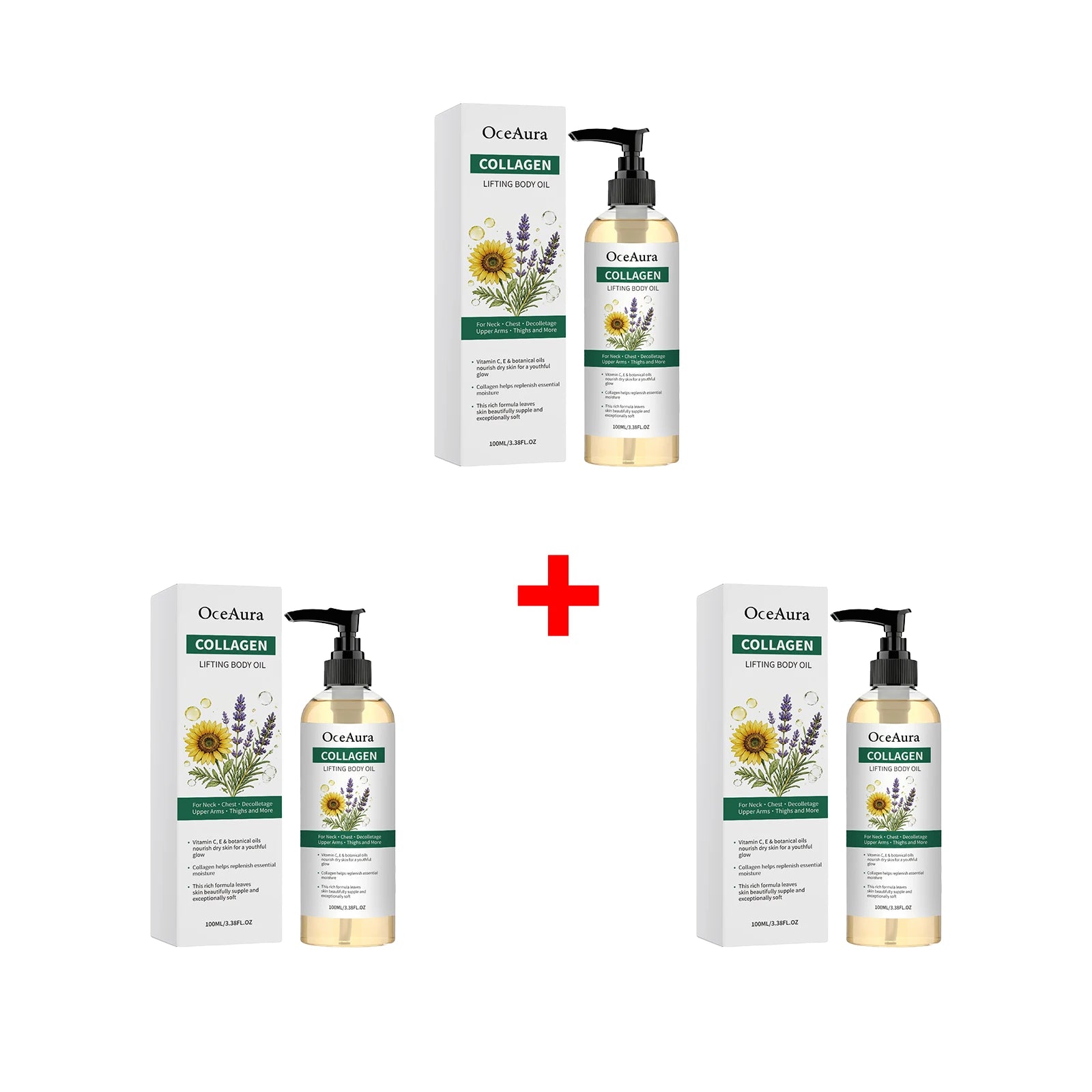 Collagen Nourishing Body Oil for Dry and Rough Skin - 15