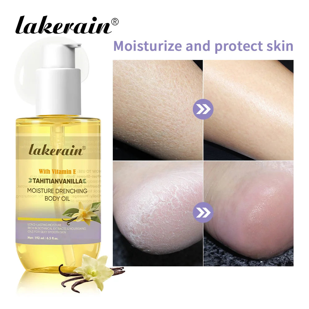 Moisture Drenching Vanilla Body Oil for Dry Skin - 4
