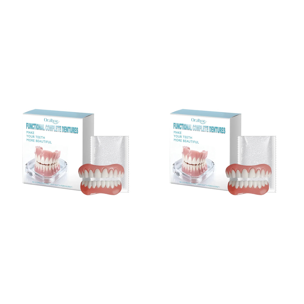 Cosmetic Denture Set for Instant Smile Enhancement