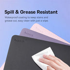 Waterproof PU Leather Desk Mouse Pad for Office and Gaming