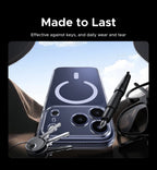 Magnetic Shockproof Clear Phone Case for iPhone 17 Series