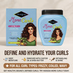 Curl Defining and Moisturizing Hair Cream for Frizzy Hair