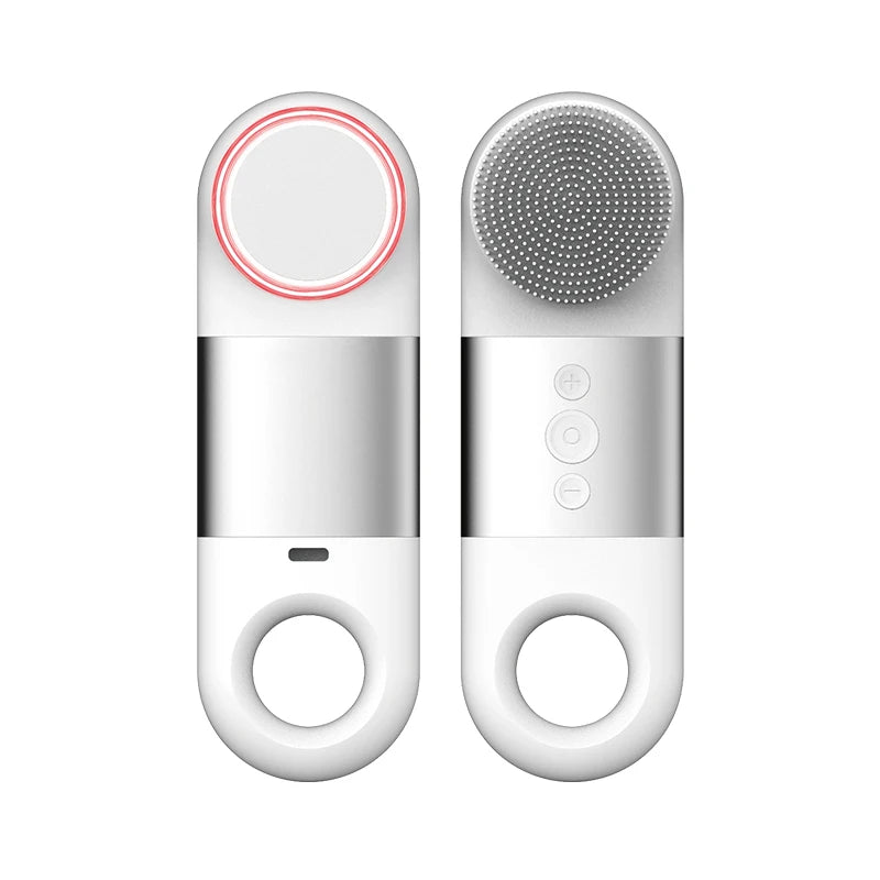 Hot and Cold Facial Cleansing Brush with Massager