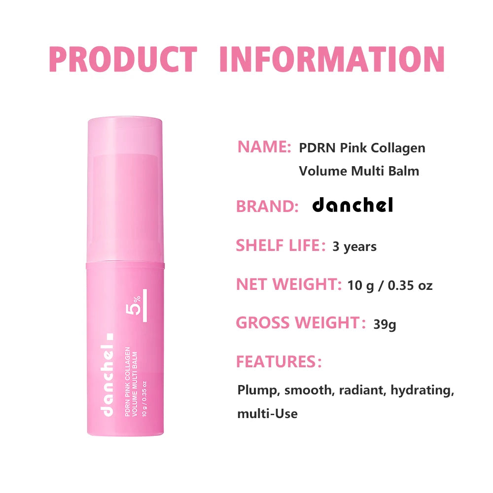 Collagen Moisturizing Volume Balm Stick for Radiant Skin