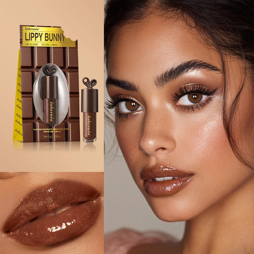 Moisturizing Honey and Chocolate Lip Gloss Set - 21