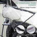 Universal EV Charging Port Rainproof Dustproof Cover with Magnetic Strip