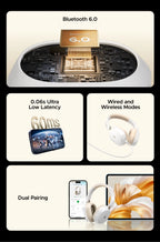 Wireless Noise Canceling Over-Ear Headphones with 112H Battery