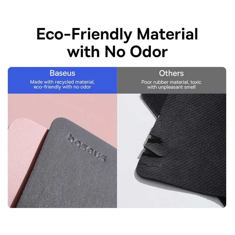 Waterproof PU Leather Desk Mouse Pad for Office and Gaming