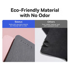 Waterproof PU Leather Desk Mouse Pad for Office and Gaming