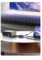 4K 60Hz HDMI and USB-C 2-in-1 Switcher for Dual Device Setup