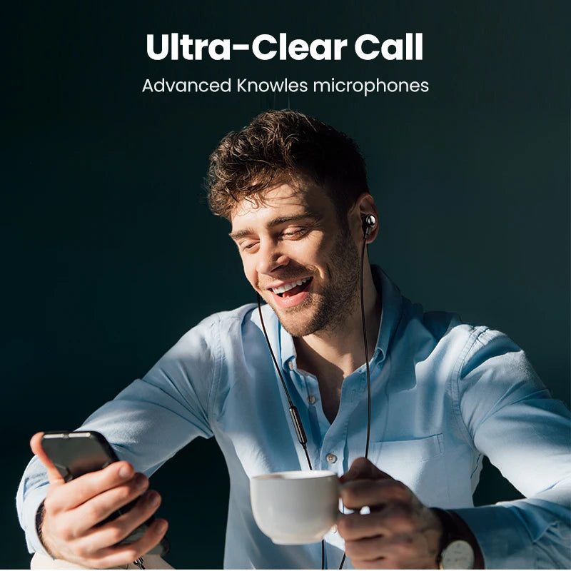 USB-C Wired In-Ear Headphones with Microphone