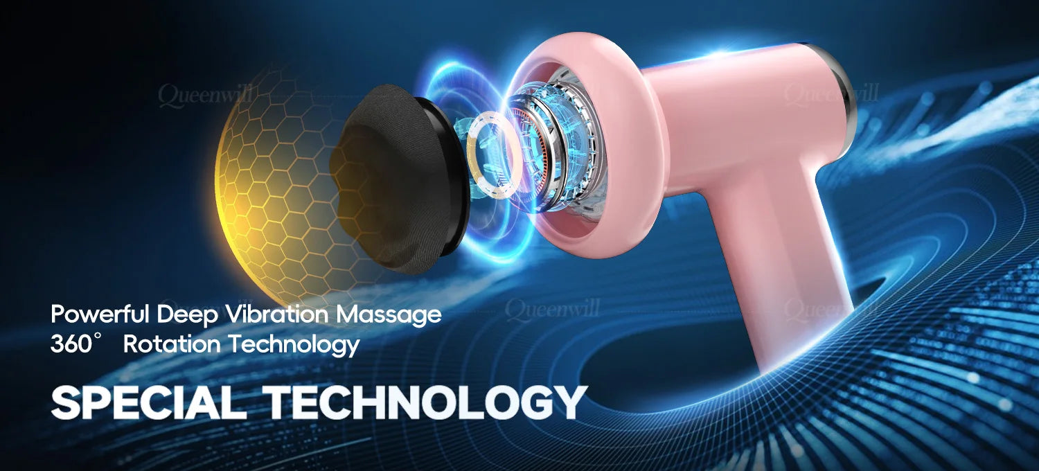 Portable Electric Handheld Body Sculpting Massage Gun - 9
