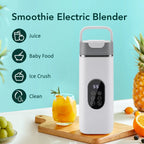 Portable Electric Juicing Cup with Digital Display