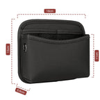 Adhesive Car Seat Side Storage Pocket for Phone and Accessories