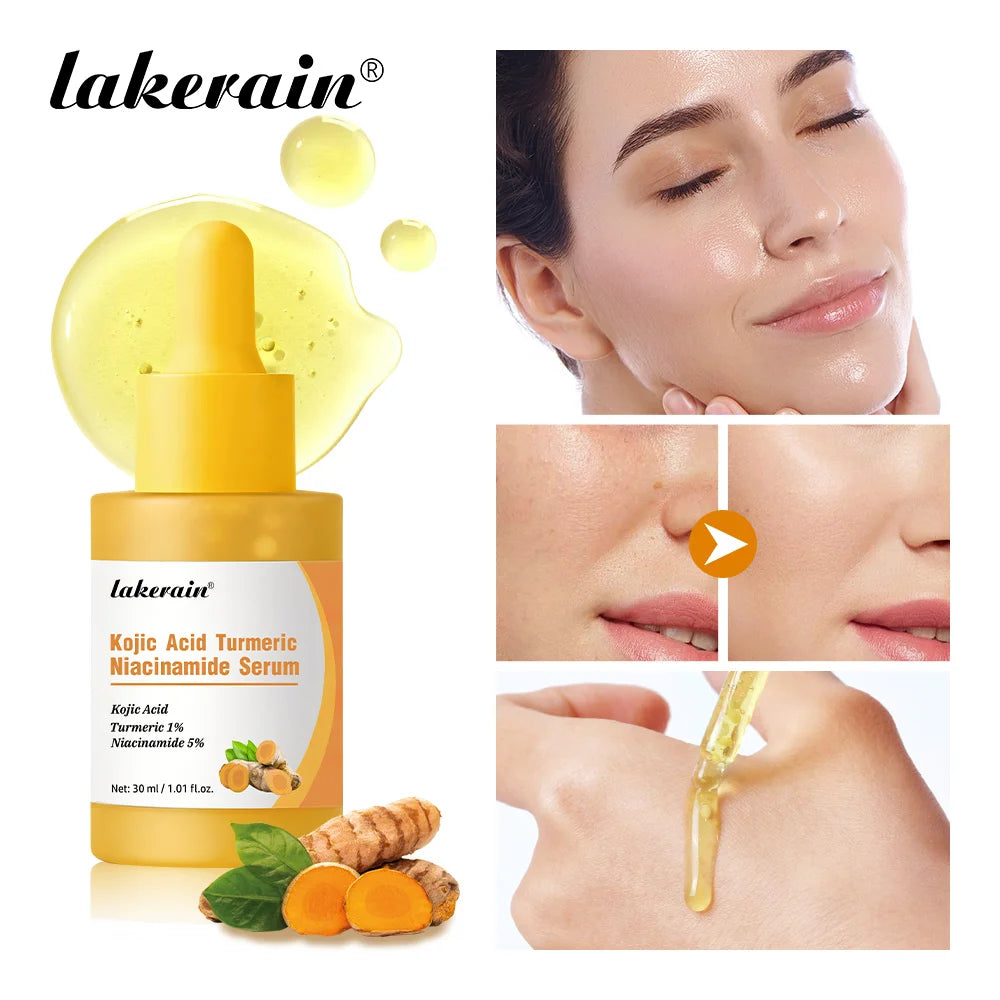 Brightening Kojic Acid and Turmeric Facial Serum