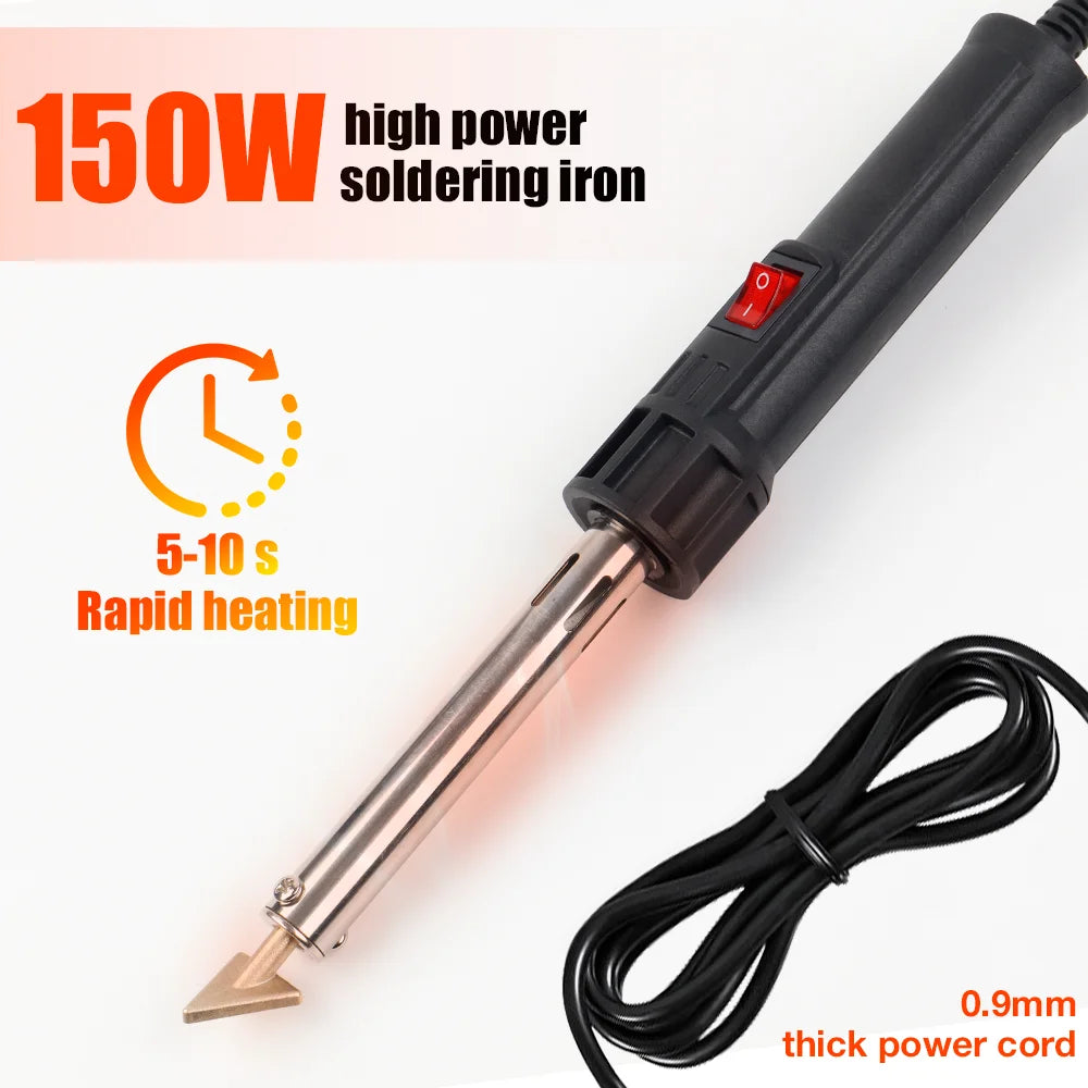 Plastic Welding Repair Kit for Car Bumpers and Household Items - 4