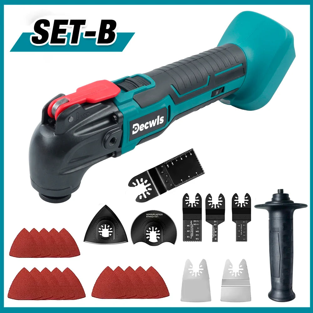 Cordless Oscillating Multi-Tool for Woodworking and Home DIY