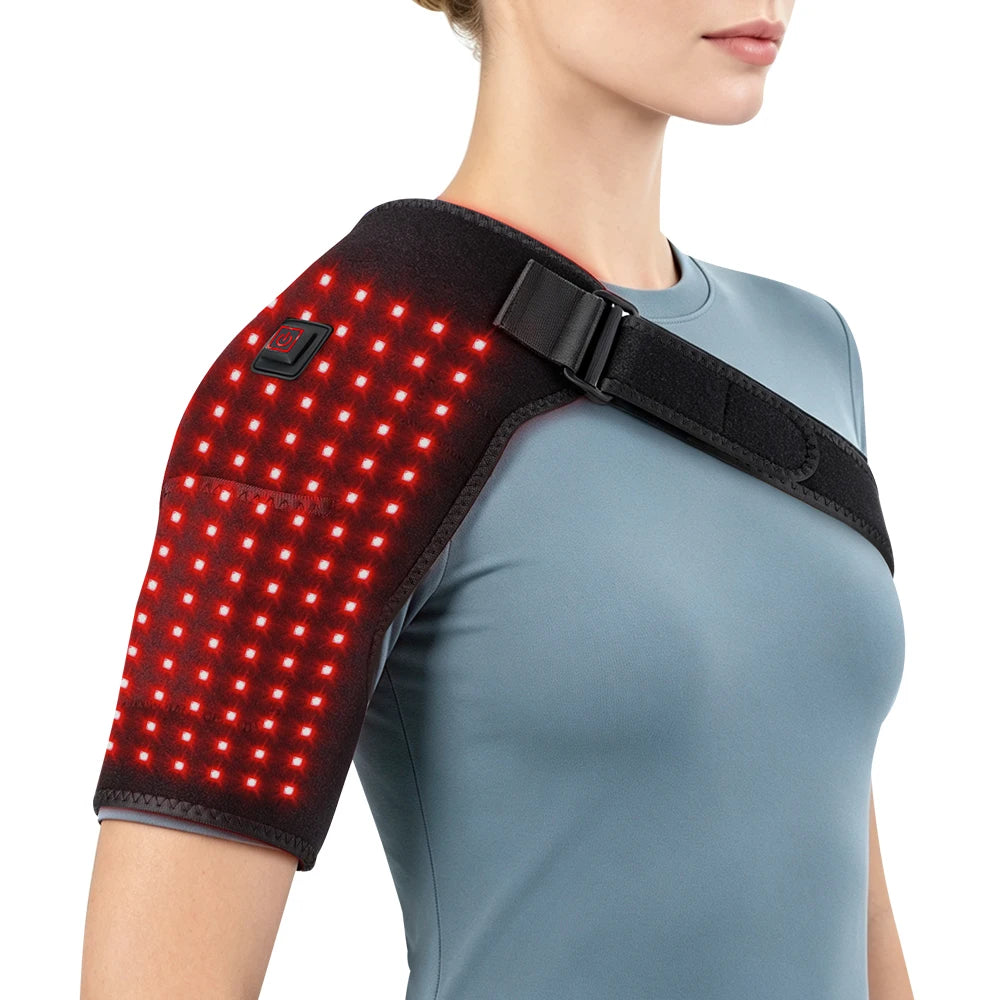 Red Light Therapy Heated Shoulder Wrap
