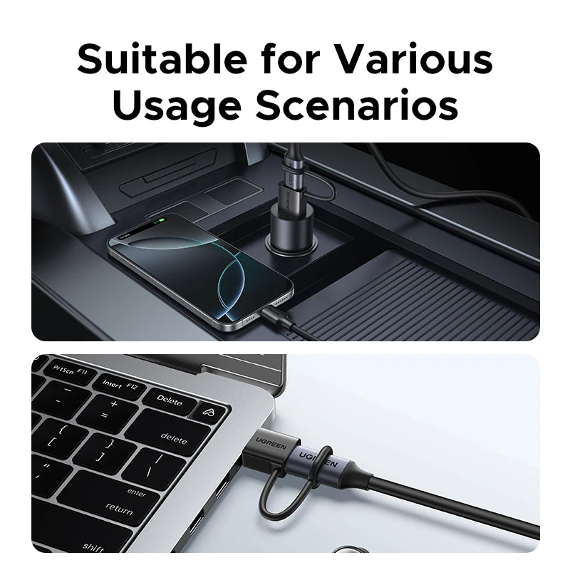 USB-A to USB-C 3.1 OTG Data Transfer Adapter