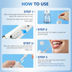Cordless Water Dental Flosser with 4 Cleaning Modes