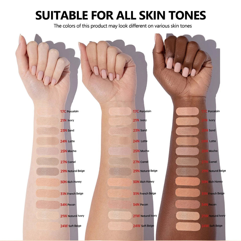 Waterproof Long-Lasting Cushion Foundation with Sun Protection - 12