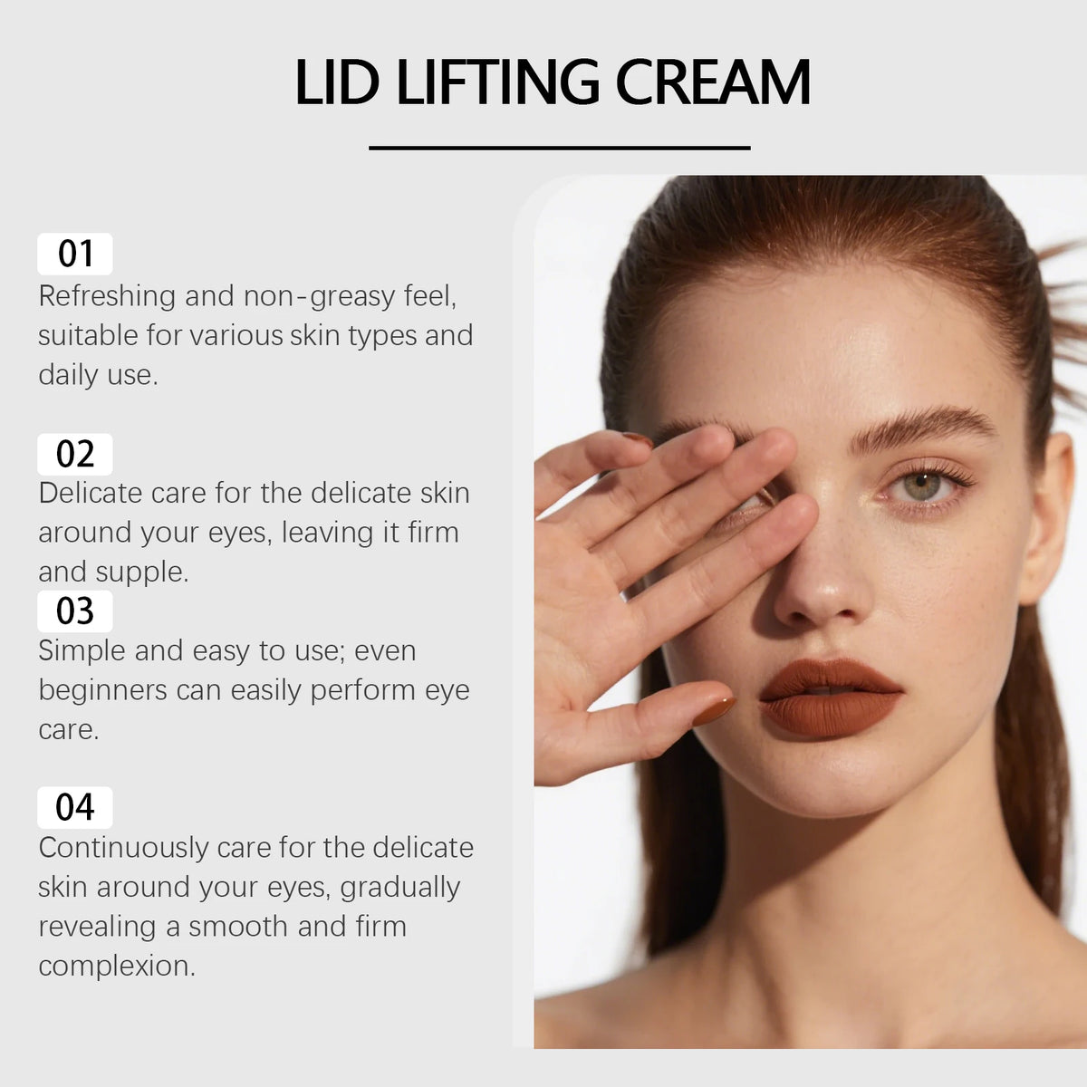 Firming Eye Cream for Dark Circles and Fine Lines