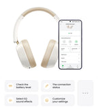 Wireless Noise Cancelling Headphones with Bluetooth 5.4 and 75H Battery