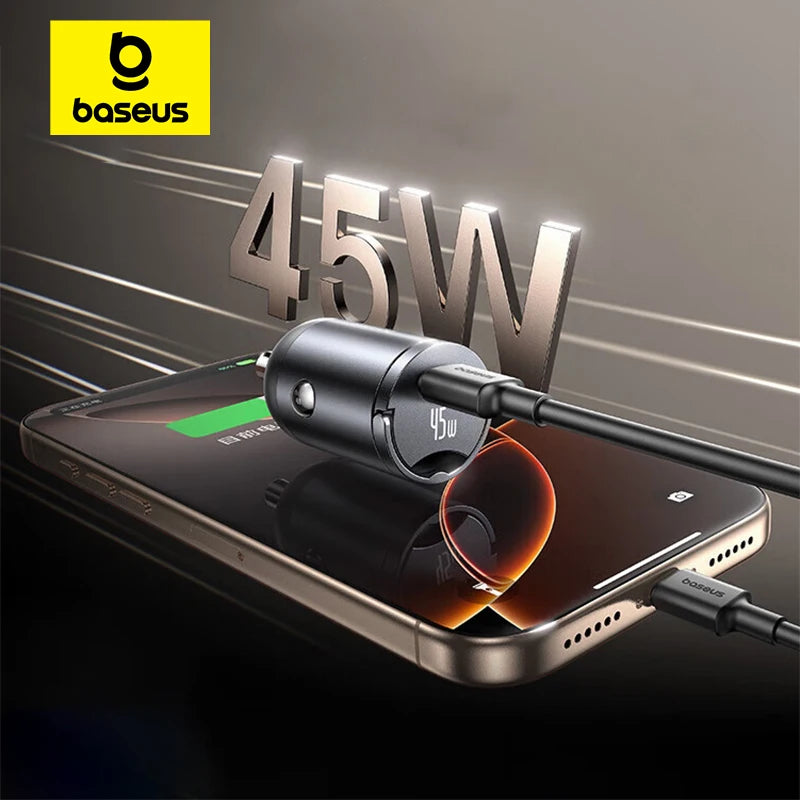 45W Fast Car Charger with Type-C Output
