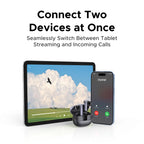 Wireless Noise Cancelling Earbuds with Adaptive ANC and 50H Battery