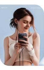 Hi-Fi Wired Earbuds with 3.5mm and USB-C Connectors