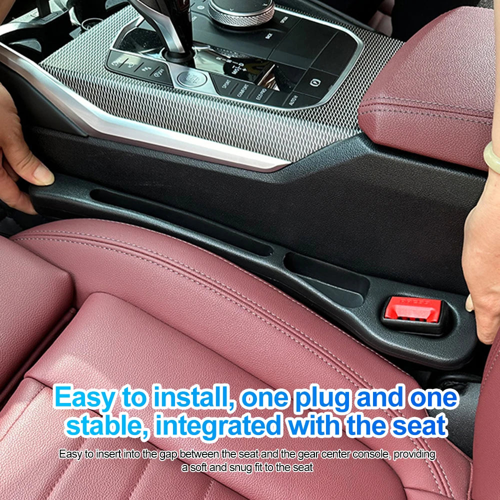 Universal Car Seat Gap Filler Leak Proof Storage Strip