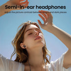 Hi-Fi Wired Earbuds with 3.5mm and USB-C Connectors