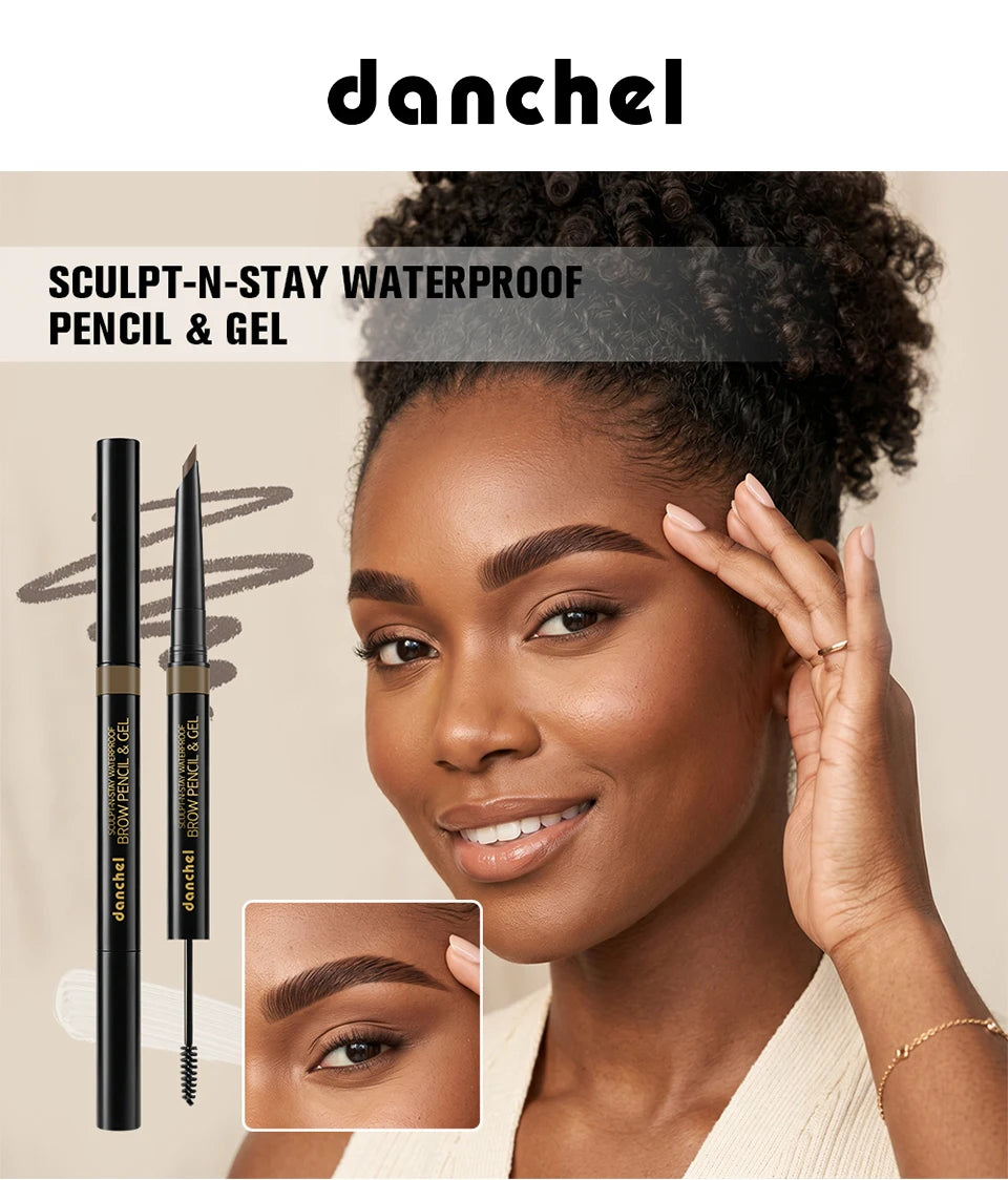 Waterproof 2-in-1 Eyebrow Pencil and Gel - 7