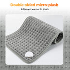 Electric Heating Pad with 10 Temperature Levels for Pain Relief