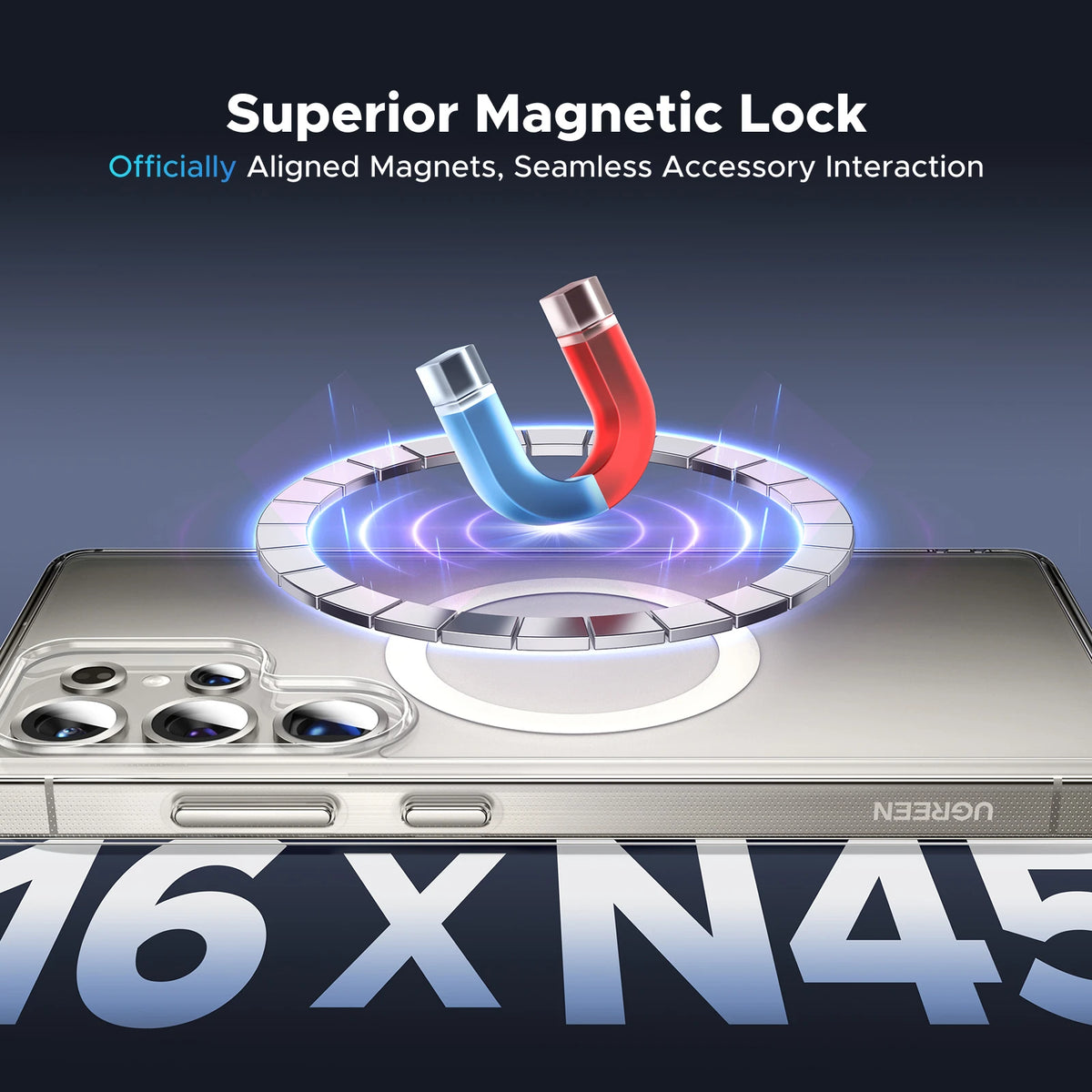 Magnetic Protective Case for Galaxy S25 Ultra