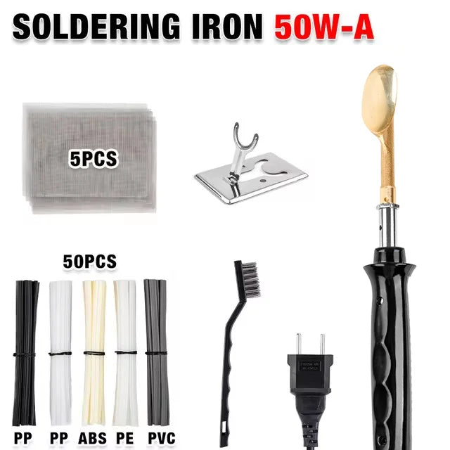Plastic Repair Welding Iron Tool for Car Bumpers and Leather