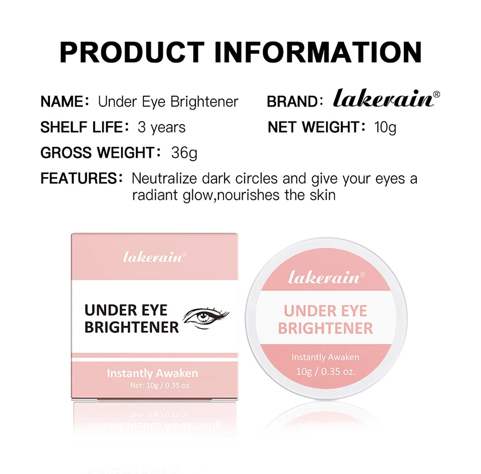 Hydrating Under Eye Brightening Cream for Dark Circles