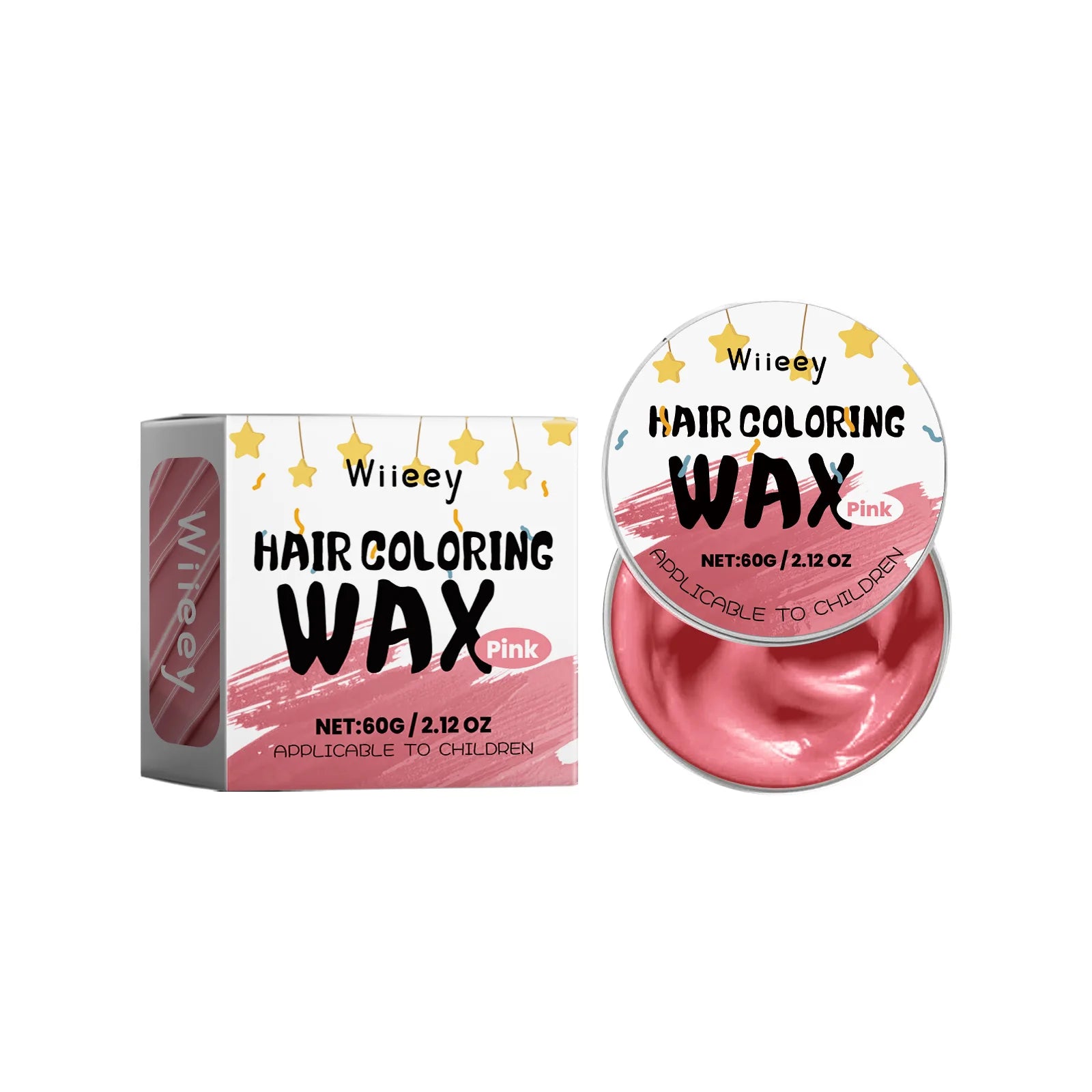 Temporary Hair Color Wax for Kids and Party Styling - 11