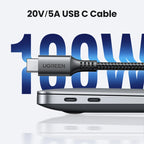 100W USB-C to USB-C Fast Charging and Data Sync Cable