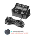 Digital Engine Tachometer and Hour Meter Gauge for Spark Ignition Engines