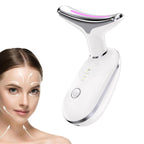 Red Light LED Facial and Neck Massager for Skin Tightening