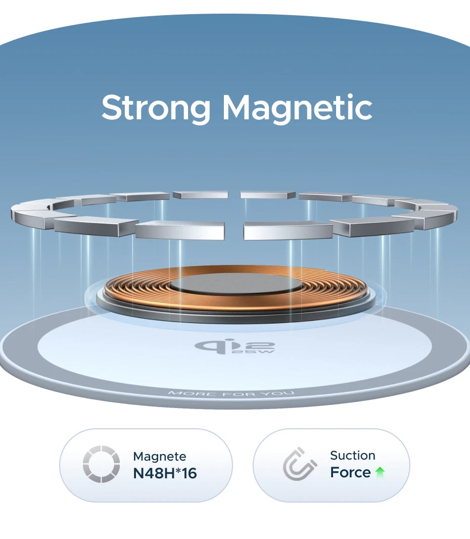 25W Qi2 Magnetic Fast Wireless Charging Pad for iPhone - 11