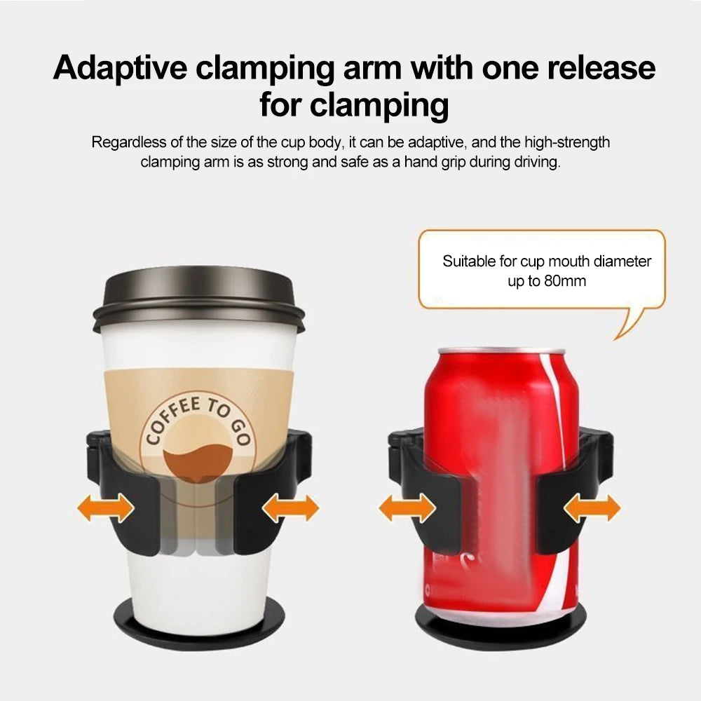 Car Air Vent Drink Cup Holder Plastic Water Bottle Rack Stand