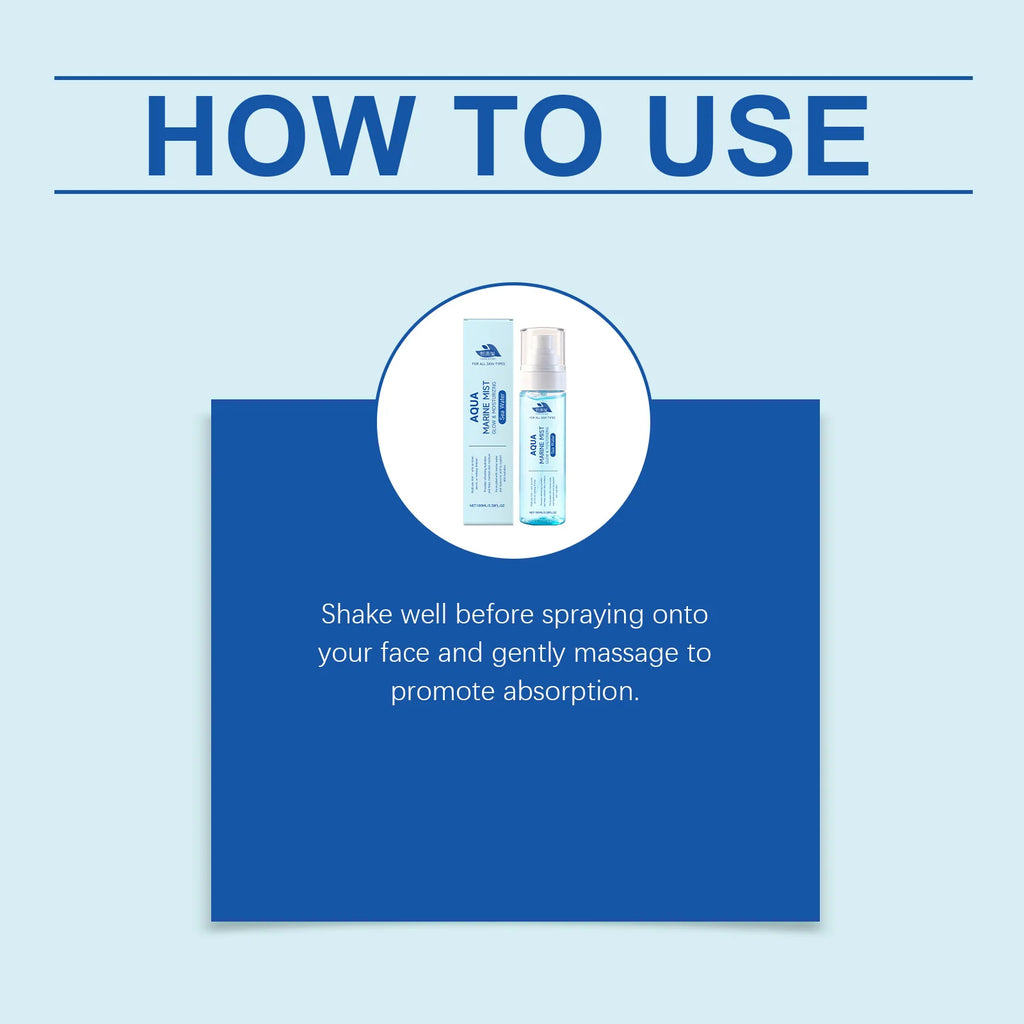 Hydrating Sea Water & Hyaluronic Acid Face Mist